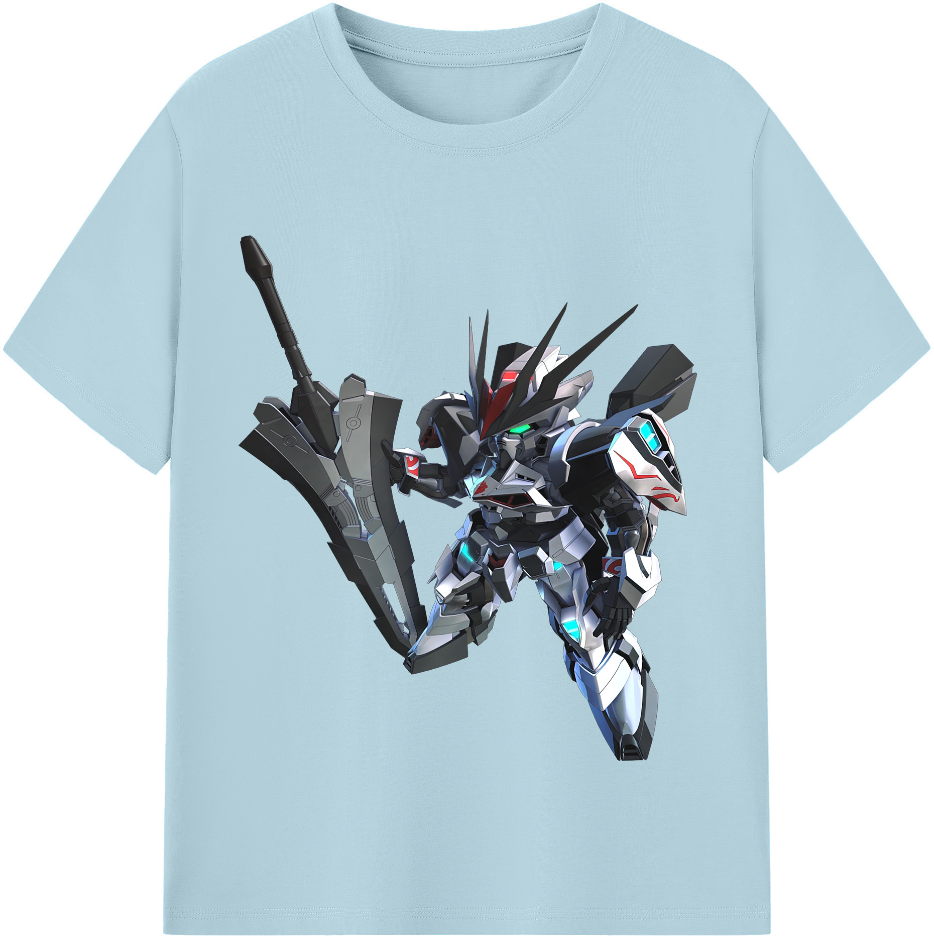 （画像用） 機動戦士ガンダム Mobile Suit Gundam 綿100％半袖Tシャツ（フロントプリント）